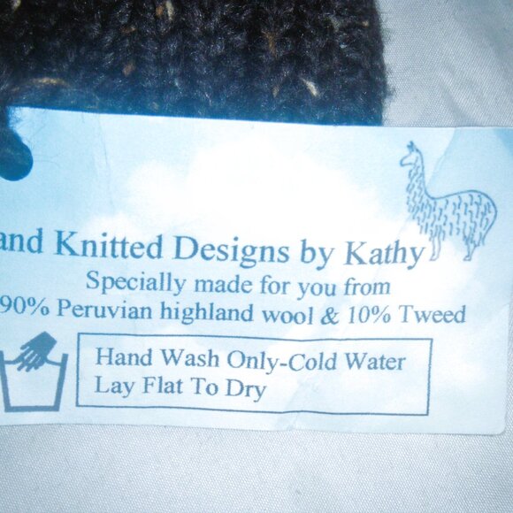 Hand Knitted Cap by Kathy - Picture 3 of 3